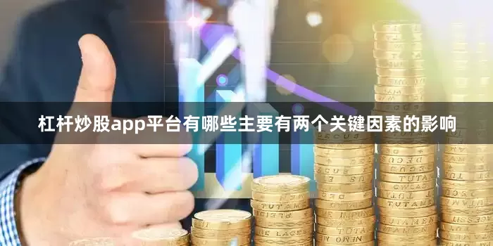 杠杆炒股app平台有哪些主要有两个关键因素的影响